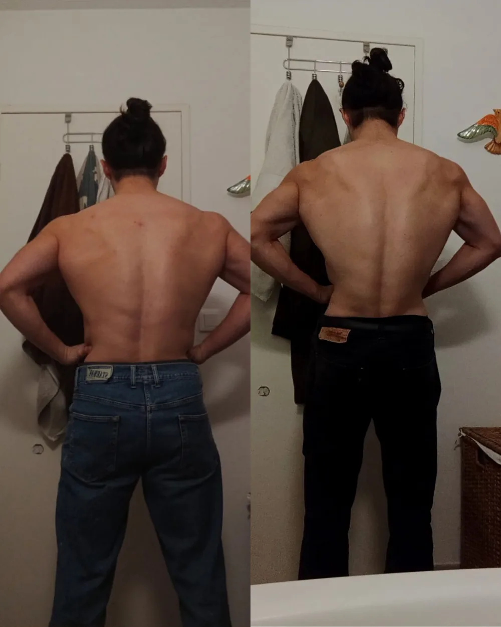 Transformation d'Arthur, avant/après, de 71 kg à 67 kg
